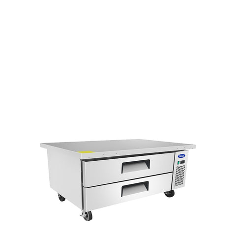 Atosa MGF8451GR 52" Refrigerated Chef Base with 2 Drawers