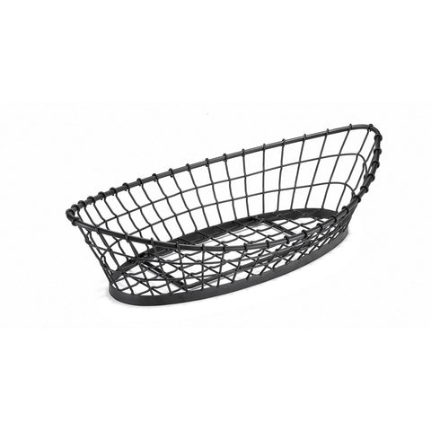 Tablecraft Products MGMT2412 Grand Master Collection 216 oz Oblong Melamine Basket Insert, White