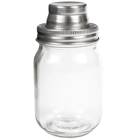 TableCraft Products MJS14 14 oz Mason Jar Cocktail Shaker