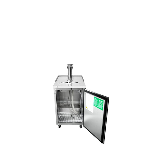 Atosa MKC23GR 23" Direct Draw Keg Cooler, 7.1 cu. ft.