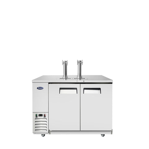 Atosa MKC58GR 58 Inch Direct Draw Keg Cooler (Dual Tap Tower)