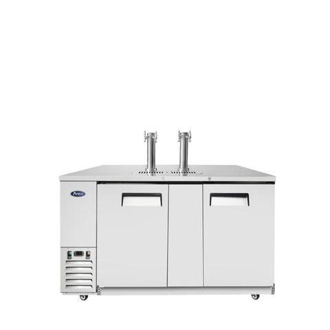 Atosa MKC68GR 68" 2-Door Direct Draw Keg Cooler
