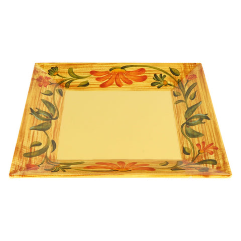 G.E.T. Enterprises ML-90-VN Venetian 12" Square Melamine Plate