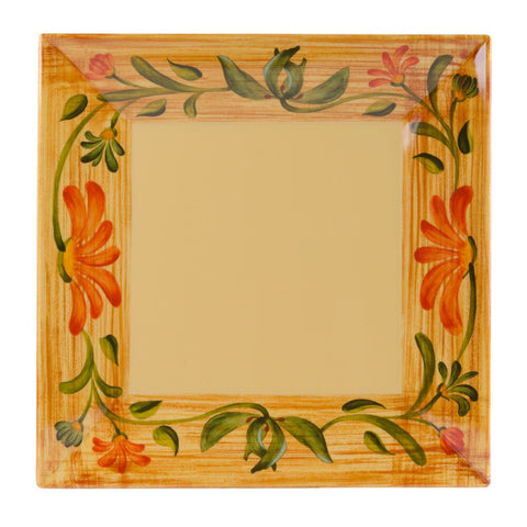 G.E.T. Enterprises ML-92-VN 16" x 16" Square Venetian Melamine Plate