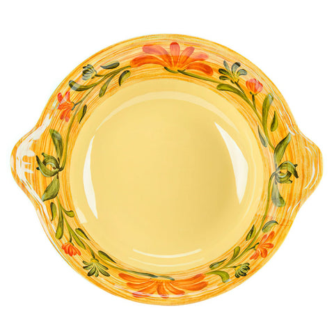 G.E.T. Enterprises ML-94-VN Venetian 3 Qt. Melamine Serving Bowl with Handles, 13.5"