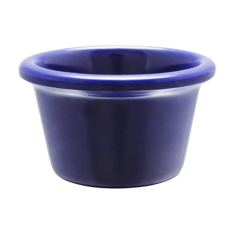 Thunder Group ML535CB1 - 1-3/4 oz Cobalt Blue Smooth Melamine Ramekin