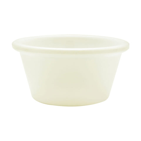 Thunder Group ML536B1 2.5 oz Bone Smooth Melamine Ramekin