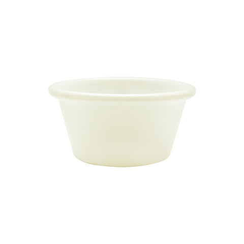 Thunder Group ML536B1 2-1/2 oz Smooth Bone Melamine Ramekin