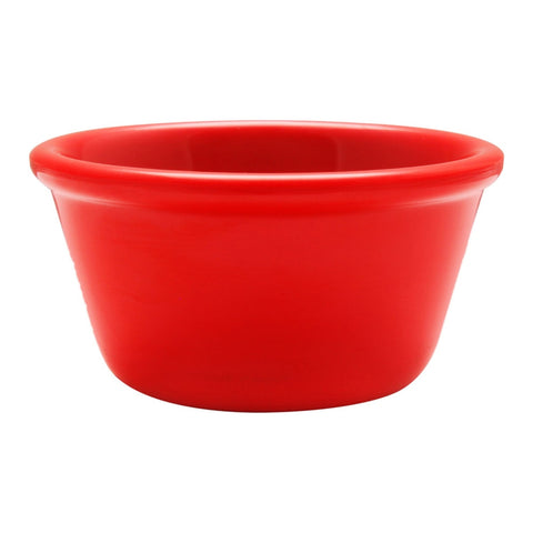 Thunder Group ML538PR1 4 oz Pure Red Smooth Melamine Ramekin