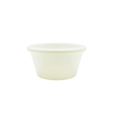 Thunder Group ML539B1 6 oz Bone Melamine Smooth Ramekin