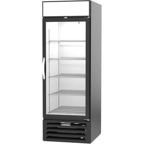 Beverage-Air MMF23HC-1-B MarketMax 27" Single-Section Glass Door Merchandiser Freezer in Black