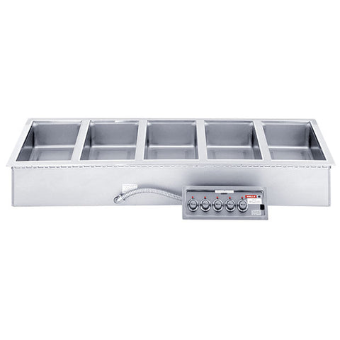 Wells MOD-500TDM@ESSENTIALS Five-Well Drop-In Hot Food Warmer