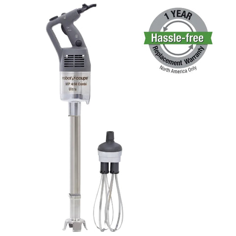 Robot Coupe MP450COMBI Combi Immersion Blender with Whisk, 18 in Shaft