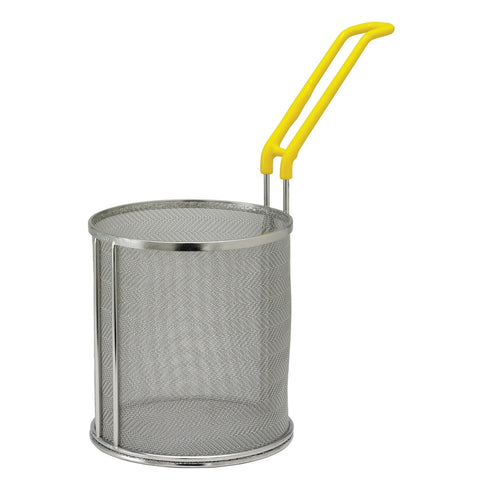 Winco MPF-67 Connoisseur Super Fine Mesh Stainless Steel Pasta Basket, 6-1/2" x 7"