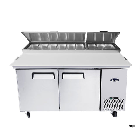 Atosa MPF8202GR 67-Inch Refrigerated Pizza Prep Table