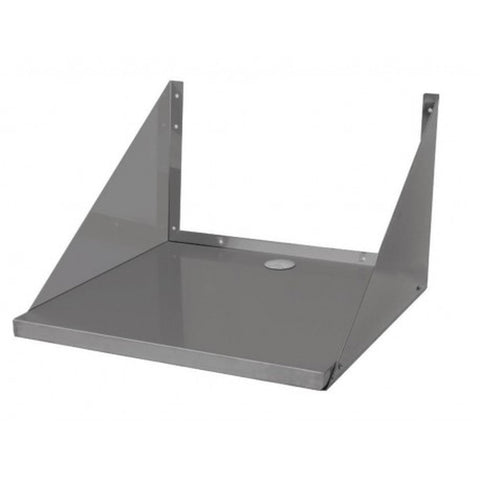 GSW USA MS-1818 Microwave Oven Wall Mount Shelf - 18" x 18" Stainless Steel