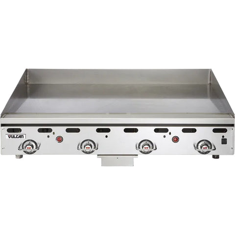Vulcan MSA48-LP 48" Heavy Duty Liquid Propane Countertop Flat Top Gas Griddle