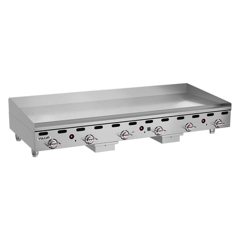 Vulcan MSA72-102 72 in Countertop Liquid Propane Gas Griddle (MSA Series)
