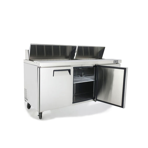 Atosa MSF8304GR 72" Refrigerated Standard Top Sandwich Prep Table