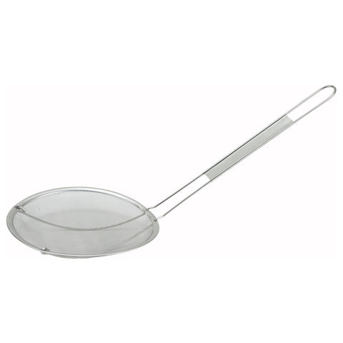 Winco MSS-6F 6-Inch Single Fine Mesh Strainer, Stainless Steel