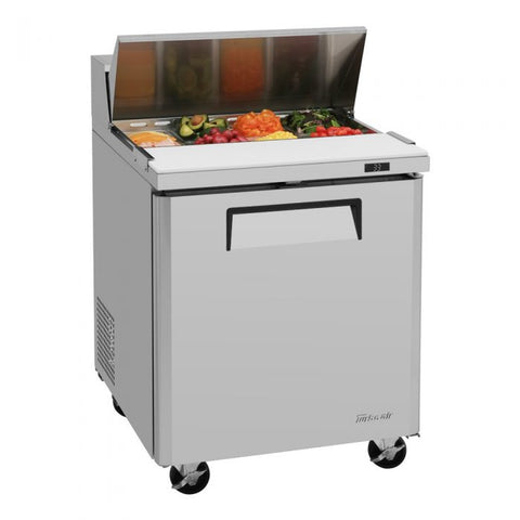 Turbo Air MST-28-N 28" M3 Series 1-Door Refrigerated Sandwich/Salad Prep Table, 7 Cu. Ft., 115V