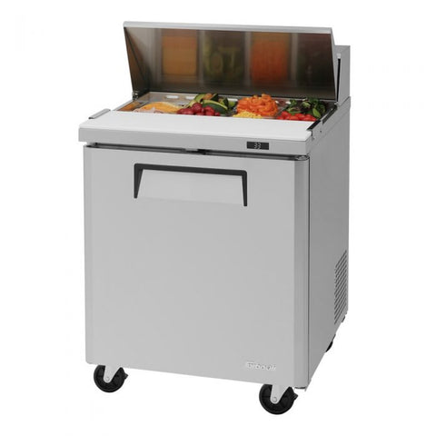 Turbo Air MST-28-N 28" M3 Series 1-Door Refrigerated Sandwich/Salad Prep Table, 7 Cu. Ft., 115V