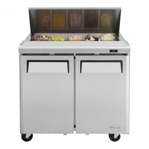 Turbo Air MST-36-N6 36" M3 Series 2-Door Refrigerated Sandwich/Salad Prep Table