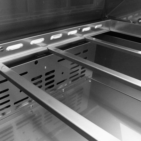 Turbo Air MST-36-N6 36" M3 Series 2-Door Refrigerated Sandwich/Salad Prep Table