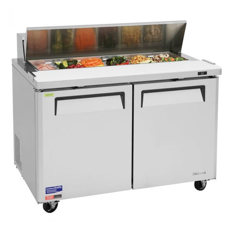 Turbo Air MST-48-N 48" M3 Series Two-Section Sandwich/Salad Prep Table