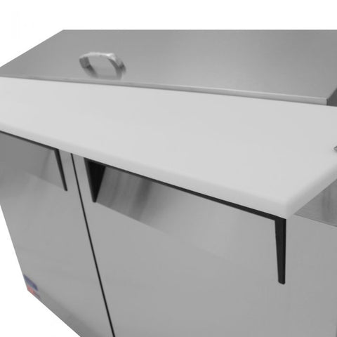 Turbo Air MST-60-24-N 60" 2-Door Mega Top Refrigerated Sandwich Prep Table