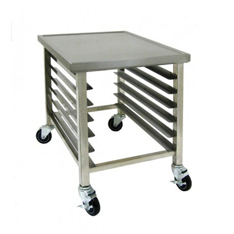 GSW USA MT-M3024 Mobile Mixer Table with Pan Rack, 30"W x 24"D x 28"H