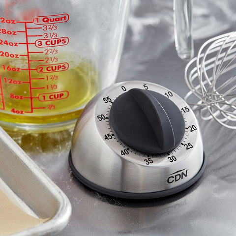 CDN MT1 Heavy Duty 60-Minute Mechanical Kitchen Timer