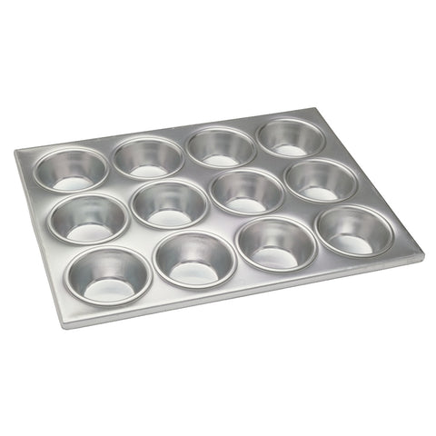 Libertyware MUF12 12-Cup Aluminum Muffin Pan