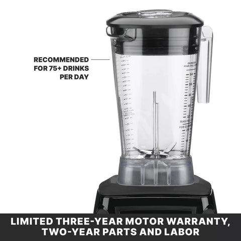 Waring MX1050XTX Xtreme Commercial Blender, 64 oz Copolyester Container, Electronic Touchpad