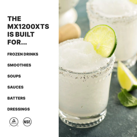 Waring MX1200XTS X-Prep 64 oz Stainless Steel Commercial Food Blender