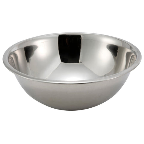 Winco MXB-500Q Economy Stainless Steel Mixing Bowl, 5 Quart
