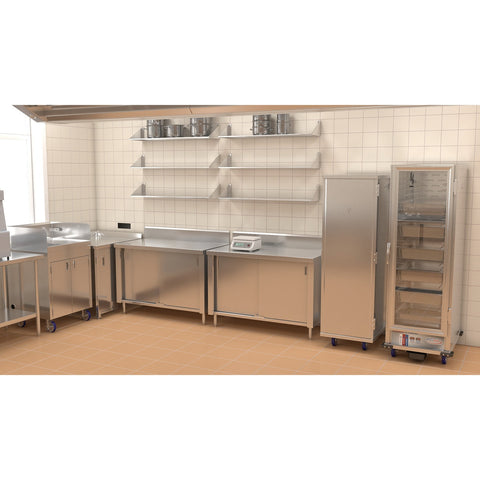 Winholt Equipment NHPL-1825-UNC-DGT Universal Runner Non-Insulated Heater/Proofer Cabinet with Digital Drawer