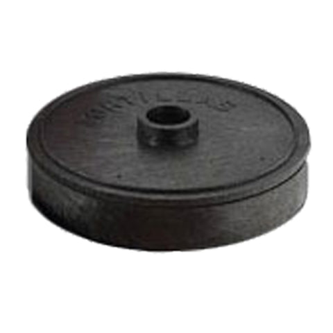 H.S. Inc. NHS1000-CH Charcoal Polyethylene Tortilla Server 7" x 1"