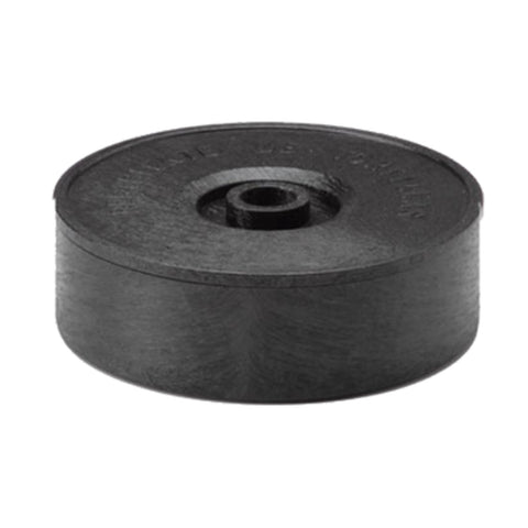 HS Inc. NHS1001-CH Charcoal Polyethylene 8" x 2" Tortilla Server