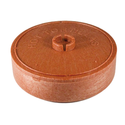 H.S., Inc. NHS1004-PK Paprika 7" x 1-1/2" Insulated Tortilla Server