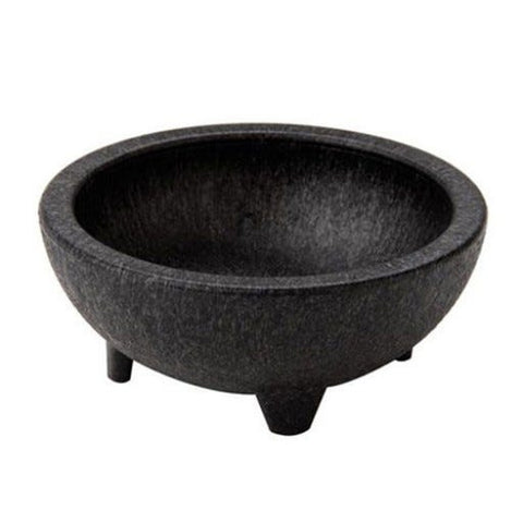 H.S. Inc. NHS1008-CH Charcoal Polypropylene Chico Molcajete Bowl 4 oz.