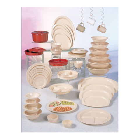 Thunder Group NS307T NuStone Tan Melamine 12 oz. Soup/Cereal Bowl