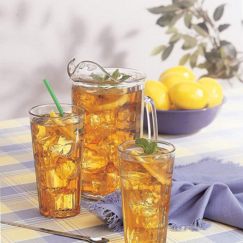 Cambro NT10152 Newport Clear 10 Oz. Fluted Tumbler