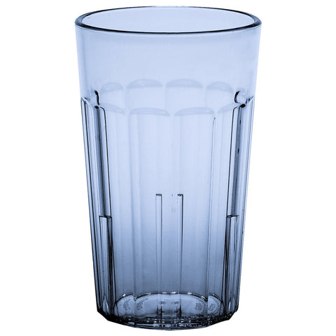 Cambro NT10401 Newport 10 oz. Slate Blue SAN Plastic Tumbler