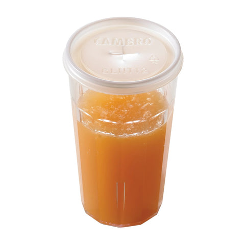 Cambro NT9152 Newport 9.3 oz Clear Fluted SAN Plastic Tumbler