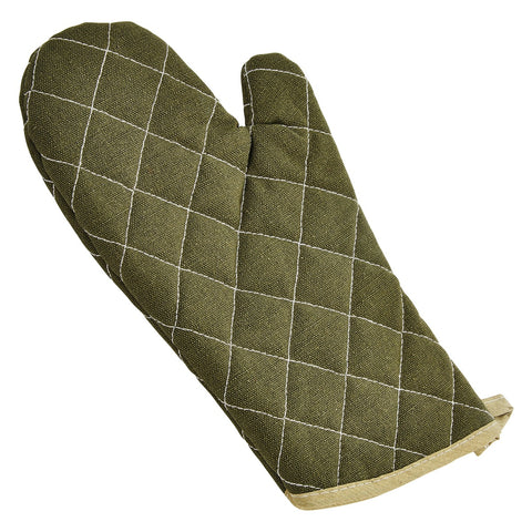 Winco OMF-13 13-Inch Flame Retardant Cotton Oven Mitt
