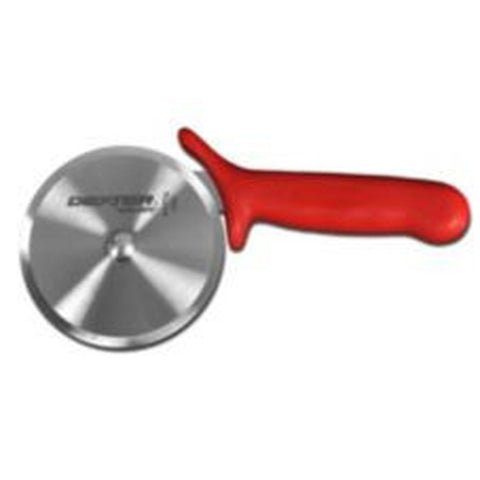 Dexter Russell P177AR-PCP Sani-Safe 4" Pizza Cutter with Red Handle