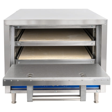 Bakers Pride P18S HearthBake Series Countertop Electric Pizza and Pretzel Deck Oven