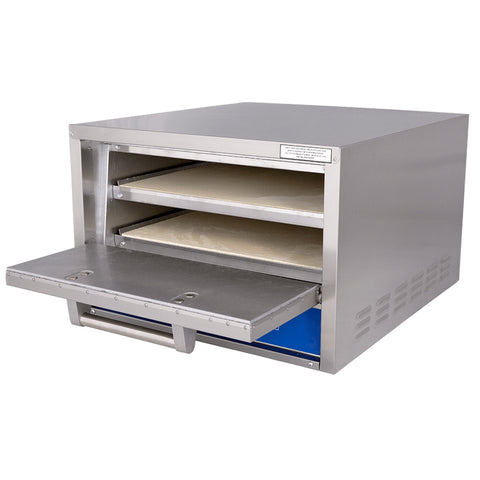 Bakers Pride P22S Countertop Electric Double-Deck Pizza and Pretzel Oven, 208V 1PH