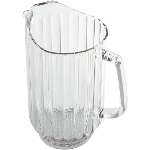 Cambro P600CW135 Camwear 60 oz. Clear Polycarbonate Pitcher